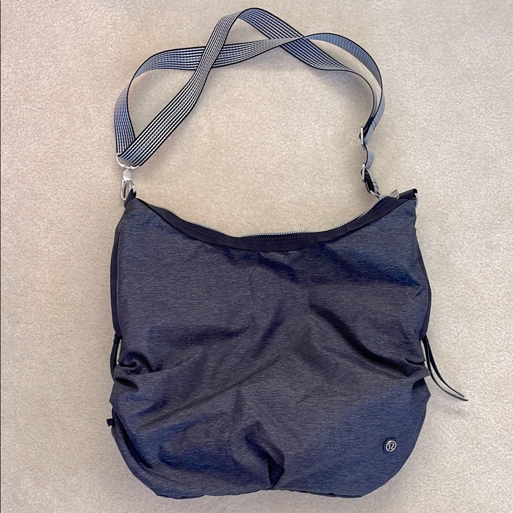 Lululemon Athletica Navy Blue Shoulder Bag